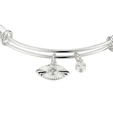 Love This Life "Protect" Evil Eye Bangle Bracelet