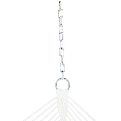 Sunnydaze Quilted Hammock with Curved Spreader Bar