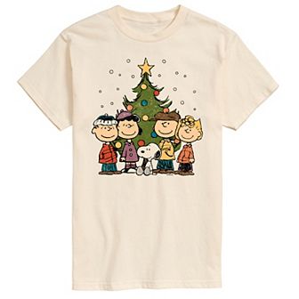Men's Peanuts Christmas Group Tee