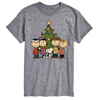 Men's Peanuts Christmas Group Tee