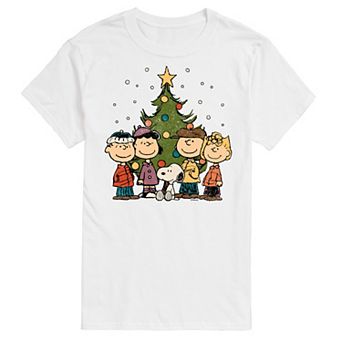 Men's Peanuts Christmas Group Tee