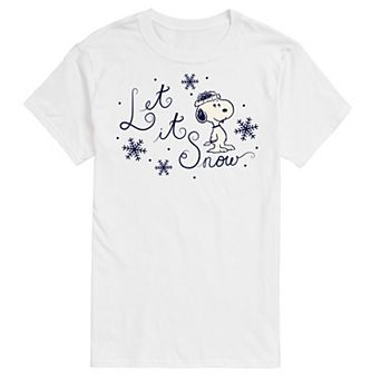 Men's Peanuts Let It Snow Tee