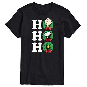 Men's Peanuts Ho Ho Ho Tee