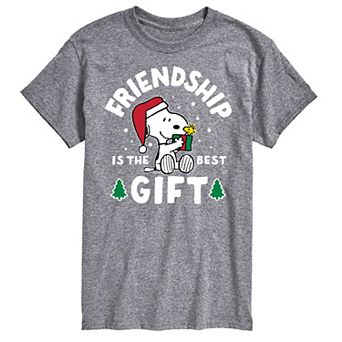 Men's Peanuts Friendship Best Gift Tee