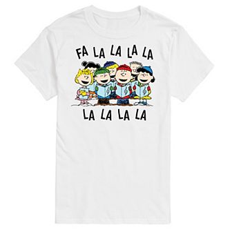 Men's Peanuts Fa La La Tee
