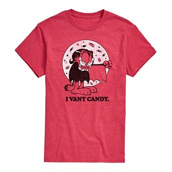 Men's Garfield I Vant Candy Tee