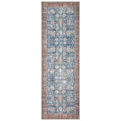 Loloi Loren Blue Brick Rug