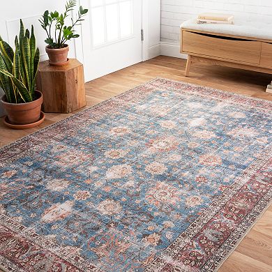 Loloi Loren Blue Brick Rug
