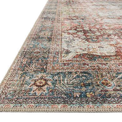 Loloi Loren Brick Multi Area Accent or Area Rug