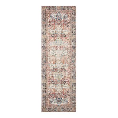 Loloi Loren Brick Multi Area Accent or Area Rug
