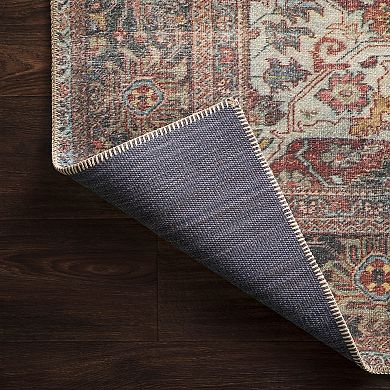 Loloi Loren Brick Multi Area Accent or Area Rug