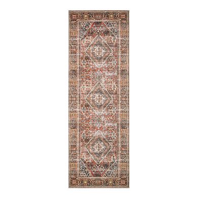 Loloi Loren Brick Midnight Area Accent or Area Rug
