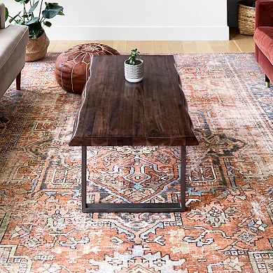 Loloi II Loren Terracotta Sky Rug