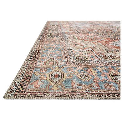 Loloi II Loren Terracotta Sky Rug