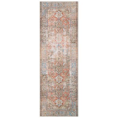 Loloi II Loren Terracotta Sky Rug