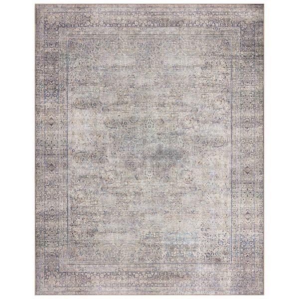 Loloi II Wynter Silver Charcoal Accent or Area Rug