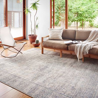 Loloi II Wynter Silver Charcoal Rug