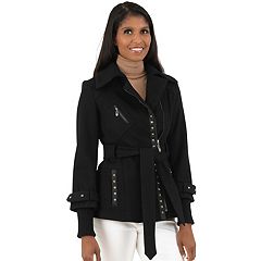 Womens Wool & Wool Blend Coats & Jackets - Clothing