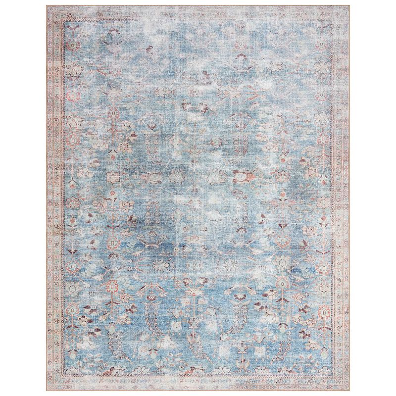 Loloi II Wynter WYN-06 Teal / Multi Oriental Area Rug 2 -6  x 7 -6