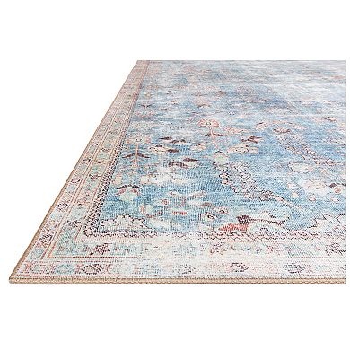 Loloi II Wynter Teal Multi Rug