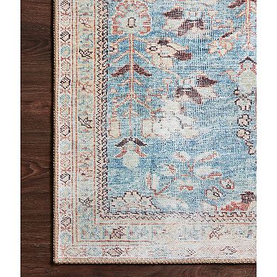 Loloi II Wynter Teal Multi Rug