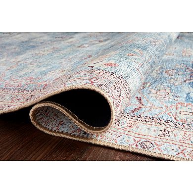 Loloi II Wynter Teal Multi Rug