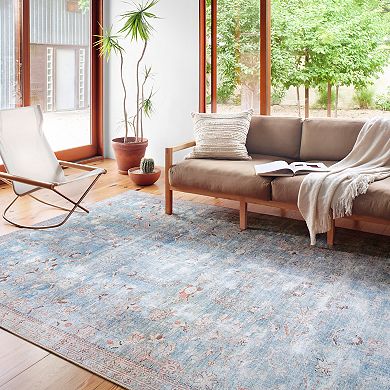 Loloi II Wynter Teal Multi Rug