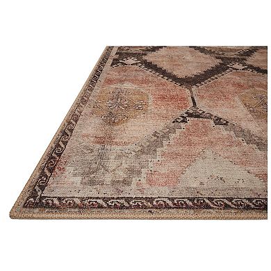 Loloi Wynter Graphite Blush Rug
