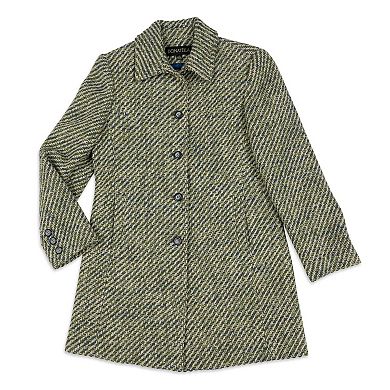 Women's Fleet Street Wool-Blend Boucle Coat