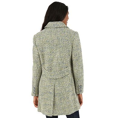 Women's Fleet Street Wool-Blend Boucle Coat