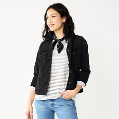 Jean best sale jacket kohls