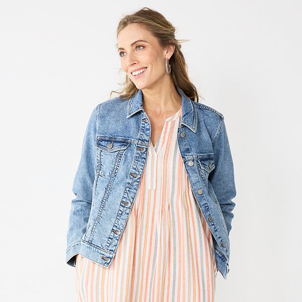 Kohl's 2024 denim jacket