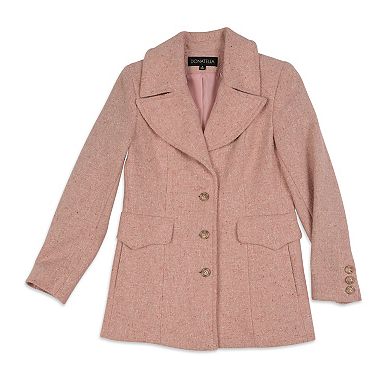 Women's Fleet Street Wool-Blend Boucle Coat