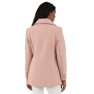 Women's Fleet Street Wool-Blend Boucle Coat