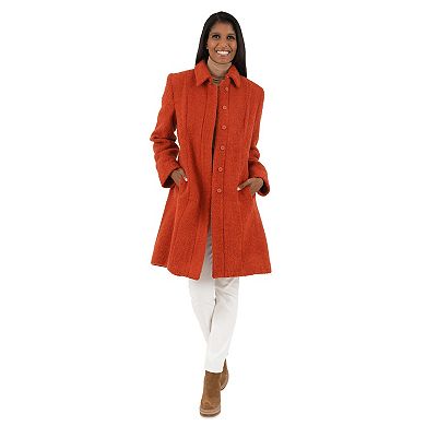Women's Fleet Street Wool-Blend Coat