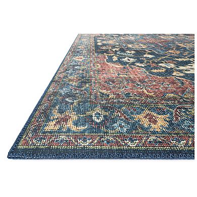 Loloi II Skye Denim Brick Rug