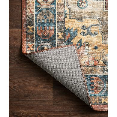 Loloi II Skye Rust Blue Rug