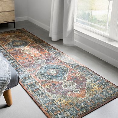 Loloi II Skye Rust Blue Rug