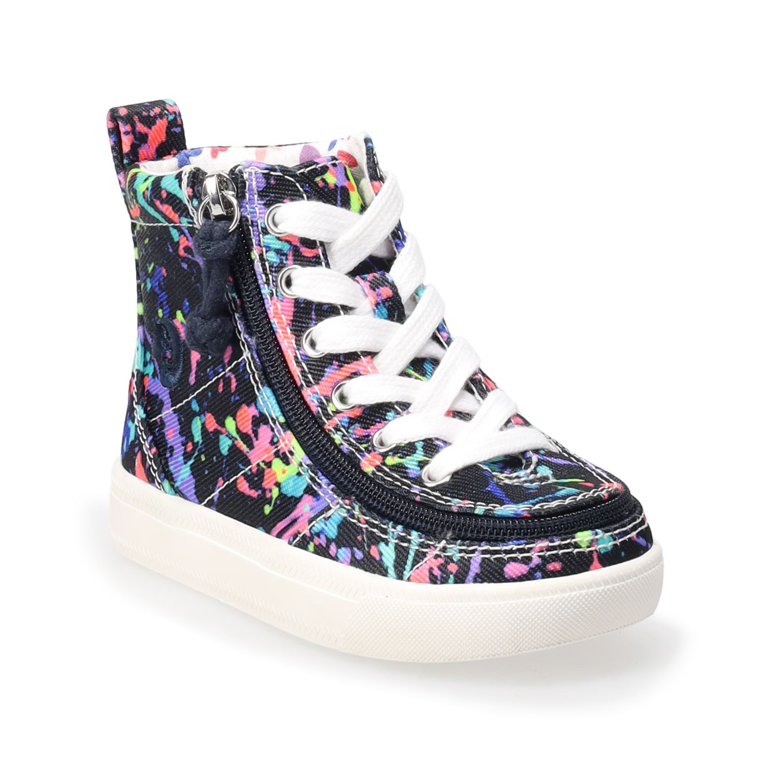 Chicago Bears FOCO Paint Splatter High Top Sneakers