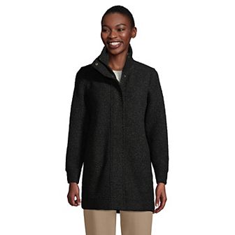 Petite Lands' End Boucle Fleece Coat