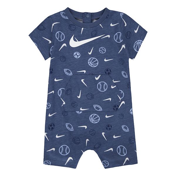 Baby Boy Nike Sportball Romper