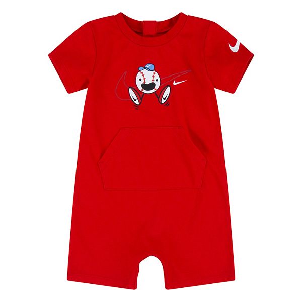 Baby Boy Nike Sportswear Nikemoji Baseball Romper