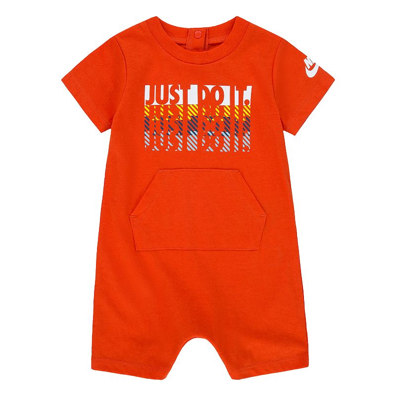 Baby Boy Nike Sportswear Just Do It. Romper, Boys, Size: Newborn, Med