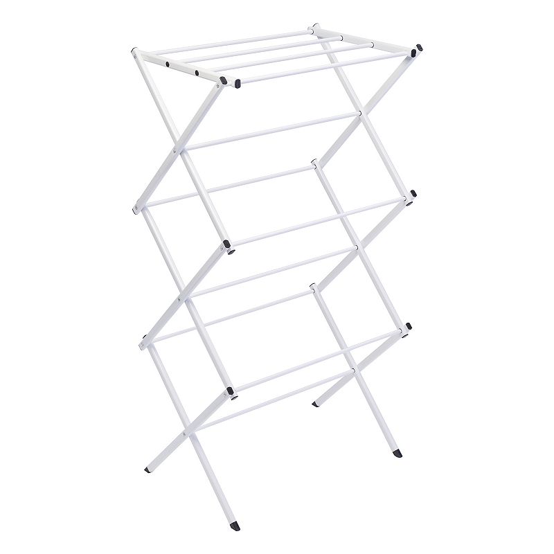 Honey-Can-Do Compact Collapsible Metal Laundry Drying Rack, White, DRY RACK