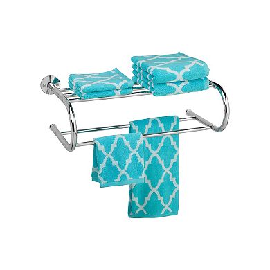 Honey-Can-Do Wall Mount Chrome Towel Rack