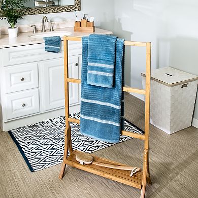 Honey-Can-Do 3-Tier Bamboo Towel Storage Rack