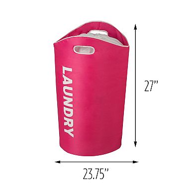 Honey-Can-Do Graphic Laundry Basket with Handles