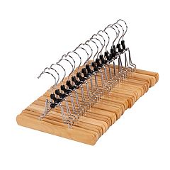 Baby Clothes Hangers With Clips Ivory - 12 Pack Ultra-thin No Slip