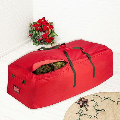 Honey Can Do Extra Large Christmas Tree Storage Bag with Wheels