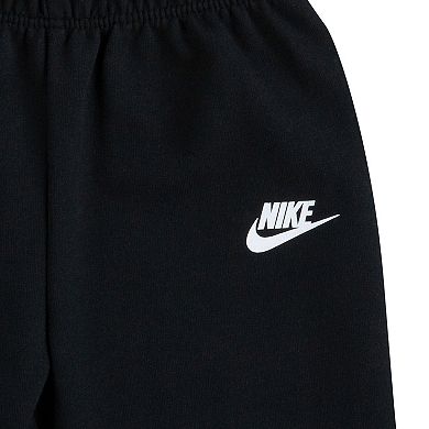 Newborn Baby Boy Nike "Just Do It" Striped Bodysuit & Pants Set
